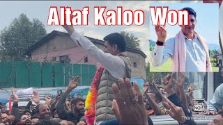 Nc Leader Altaf Kaloo after winning || Big success for him on Pahalgam Constituency