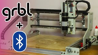 How to opertae CNC machine using mobile over bluetooth |Wireless CNC machine control