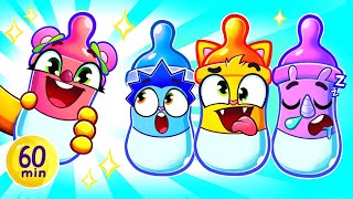 Adorable Baby Bottle Feeding Melody 🎶 | Heartwarming Nursery Rhyme by Baby Zoo | Chaka Kids Tunes