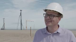 Der Bau des Liegeplatzes 4 im NPorts Hafen Cuxhaven im Schnelldurchlauf