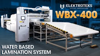 WBX-400 Water Base Roll Coater with Automated Assembly System