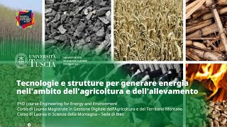 🖥️ WEBINAR | TECNOLOGIE E STRUTTURE PER GENERARE ENERGIA IN AGRICOLTURA E NELL'ALLEVAMENTO