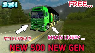 Mod Hino new gen 500 MG [ MOD TERBARU ] | BUSSID V3.0