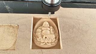 06 Woodworking engraving machine single head Buddha carving