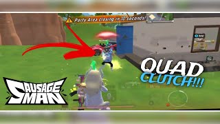 CLUTCH 💥 // QUAD GAMEPLAY | SAUSAGE MAN SS12 ULALA