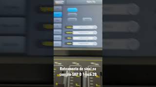 Roteamento na console digital SKP D Touch 20