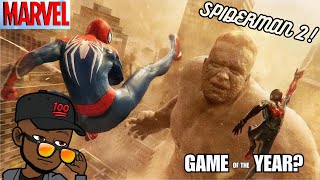 IS THIS GAME OF THE YEAR! (SPIDERMAN 2 GAMEPLAY)