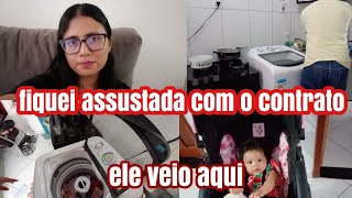 AUMENTOU O ALUGUEL?😱CHAMEI ELE PRA VIM INSTALAR! *usando a máquina a primeira vez * 😍