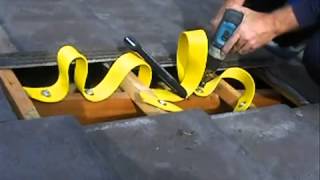 How to Install SafetyLink Height Safety Roof Anchors The TempLink on a Tile Roof