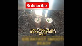 RAGGI /FINGER MILLET BREAKFAST SMOOTHI #healthycookingreceipeswithappi