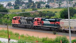 Asi Es El Paso De 9 Trenes Pesados De Ferromex En El Occidente De México