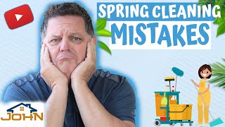 Spring Cleaning Mistakes that People Make