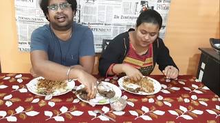 Eating Show | Food Review | Pomfret Chettinad With Special Hyderabadi Biriyani