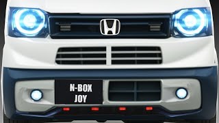 ホンダ 新型 N-BOX JOY 、初スパイショット！迫力ある”ギロっ”としたヘッドライト意匠、価格もリーク！