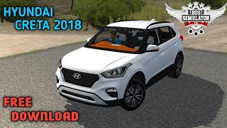 HYUNDAI CRETA 2018 FOR BUS SIMULATOR INDONESIA BUSSID FREE DOWNLOAD