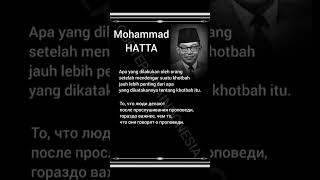 Hatta #18 | Motivational Quote | Indonesian-Russian-English #quoterusiaindonesia #quotes #wisdom