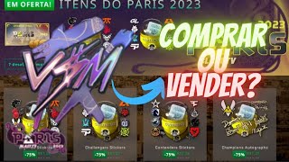 ESSE ADESIVO HYPOU O MERCADO!! DEVO COMPRAR PARA LUCRAR? MAJOR PARIS 2023 CSGO