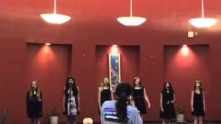 Kiki Jordan in Pin Oak Middle Schools 6th Grade Choir Cafe