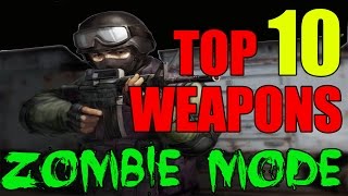 CSO - TOP 10 WEAPONS IN ZOMBIE MODES