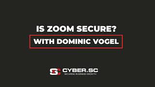 Is Zoom Video Conferencing Secure During COVID-19? (Tyler Hatch of DFI Forensics & Cyber.SC)