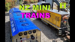 Mini Trains... somewhere in New Zealand