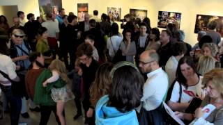 Vernissage Rocco Ceselin "Hollywood Mise en Scène" @ Omissis Festival 2015 / video excerpts