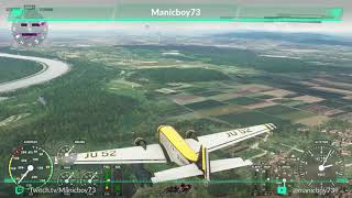 Microsoft Flight Simulator 2020 #013 - mit der Ju52 den Rhein entlang: Strassburg - Baden Baden