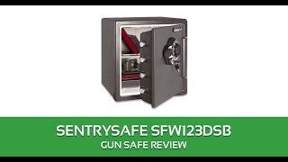 SentrySafe SFW123DSB Review-Best Sentry Gun Safe