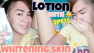 WITHENING LOTION WITH SPF15✨😱!! SKIN SO SOFT!!♥️