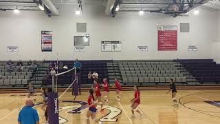 Kat First Volleyball 🏐 Game as a Freshman vs Martins Ferry Go  #40