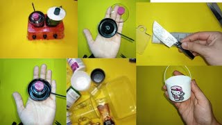 #recycle waste bottles#upcycle bottles #toys#kitchen set#diy #burkicraftsideas#trend#viralvideo