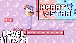 heart and star- level 11 to 24 ( part 2 )