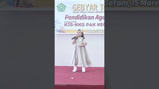 #shorts VIRAL SUARA EMAS ANAK SD DI BATAM