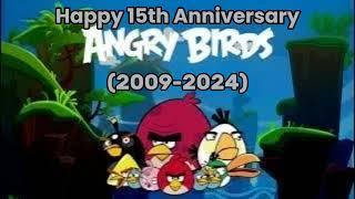 Happy 15th Anniversary Angry Birds (2009-2024)