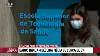 Reportagem SIC - Gelatina pode reduzir colesterol