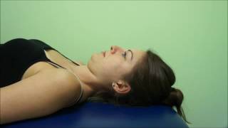 cervical supine retraction