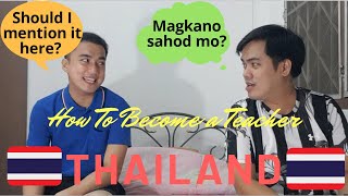 How To Become A Teacher in Thailand Part 1