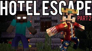 Hotel escape part 2 (Minecraft map playthrough)