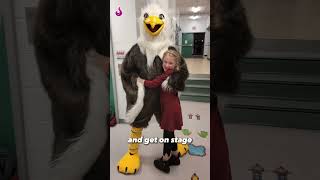 So THIS Happened last night 🦅 - Funny Courage Story #shorts