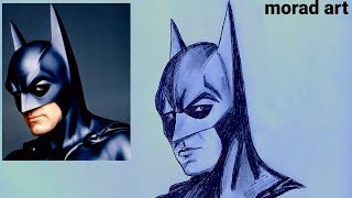 How to draw batman step by step easy