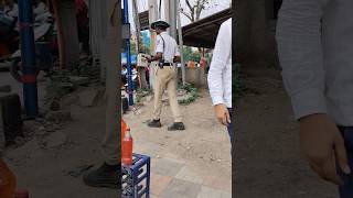 Giving Summer 🌞 Drinks To Traffic Police officer | #shorts