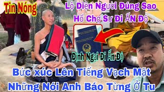 Lộ Điện Người Hổ Chợ Sư Minh Tuệ Đi Ấn Độ Anh Báo Bức Xúc Lên Tiếng