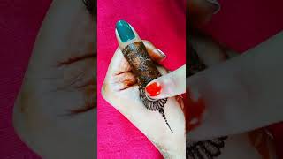 Negative mehndi design ||reverse mehndi design ||lovely fingers mehndi designs #shorts #ytshorts