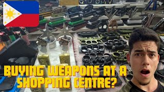 CRAZIEST shopping centre ever! ILLEGAL GUNS, KNIFES and more!