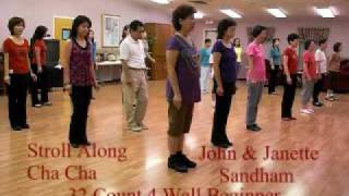 Stroll Along Cha Cha (John & Janette Sandham) (Dance & Teach)