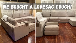 Lovesac Sactional ASSEMBLY (Timelapse)