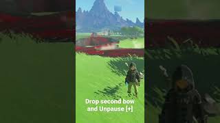 How to Duplicate Bomb Arrows 💣 🏹 LoZ Tears of the Kingdom v1.1.1