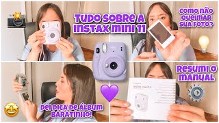 *TUDO* SOBRE A INSTAX MINI 11! *ASSISTA!* O VÍDEO É LONGO MAS É BEM EXPLICATIVO por @ClickdaJu