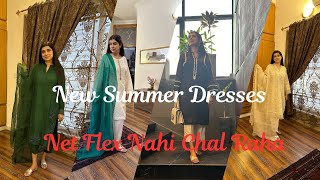 New Summer Dresses 💕 💕 Net Flix  Nahi Chal Raha 😞 Vlog 420