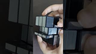 CHAKER BOARD pattern on mirror cube